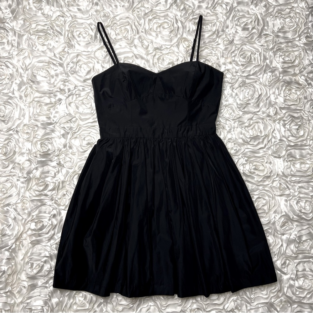 Bcbgeneration Black Taffeta Adjustable Spaghetti … - image 3